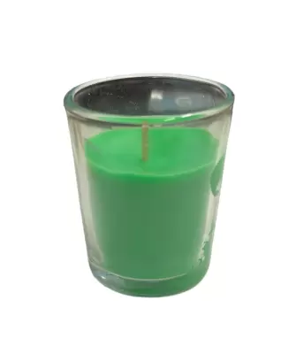 Lumanare decorativa 6cm din sticla diferite culori sd00082